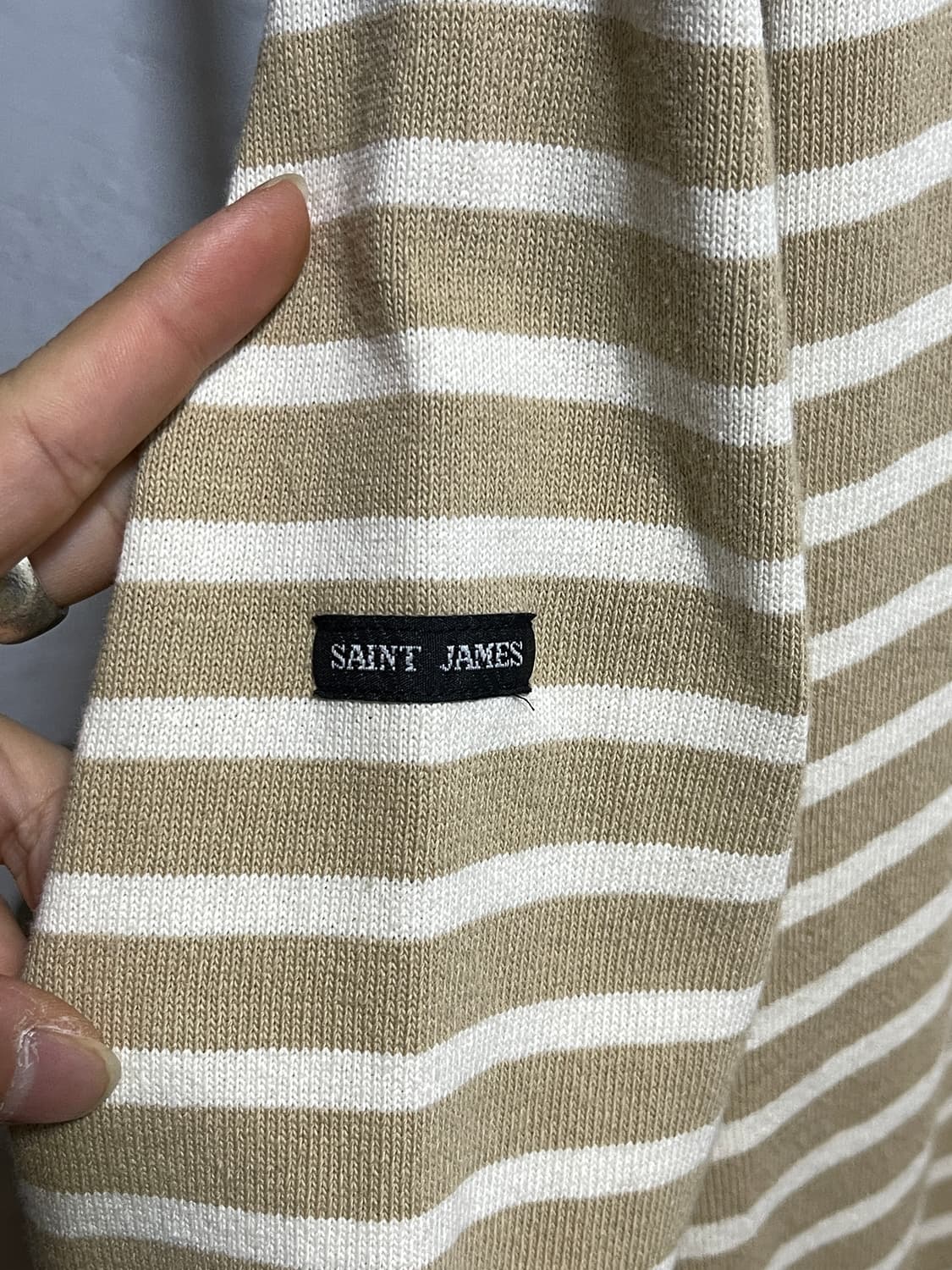 saint james 엘보우 패치 롱슬리브 상품이미지4