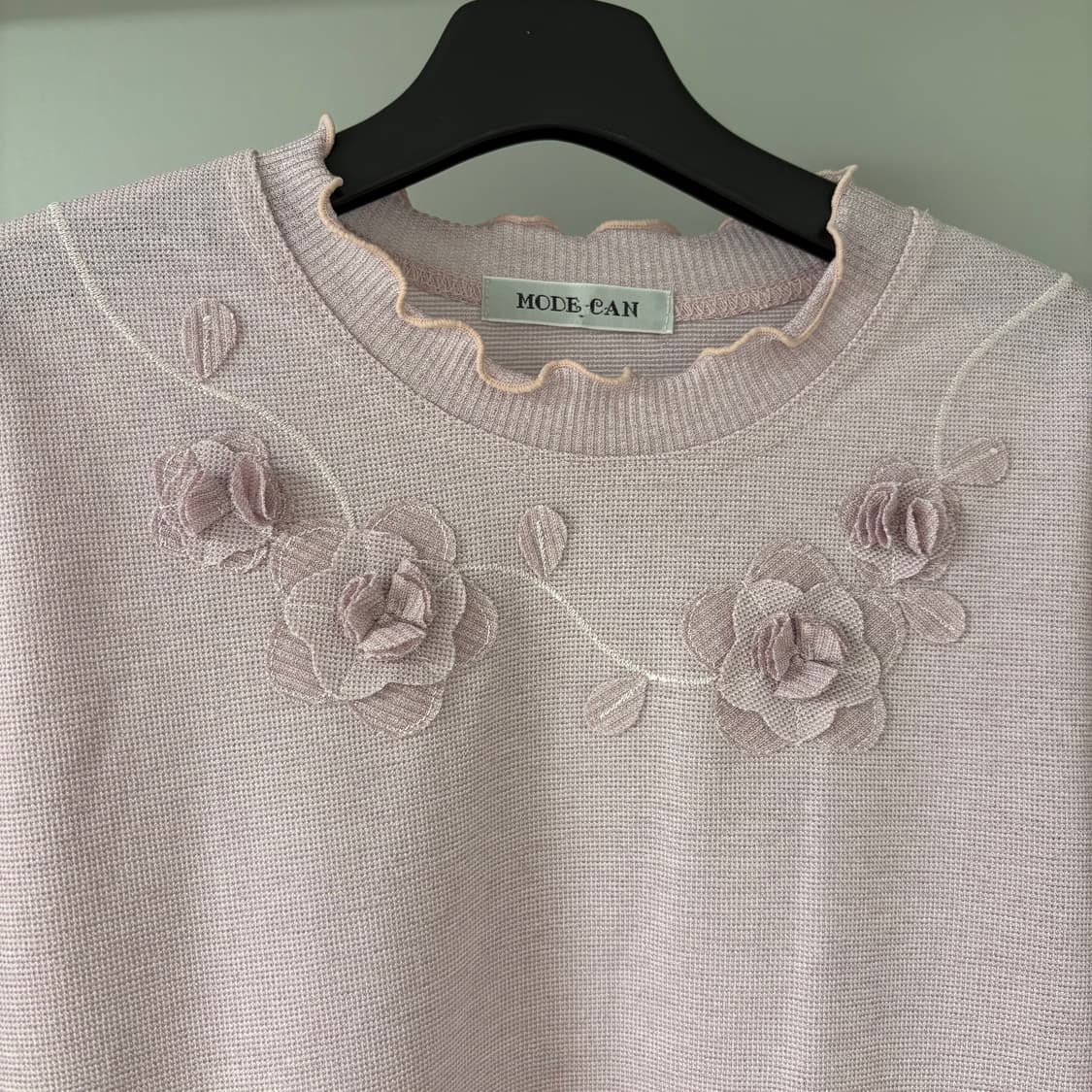 Frilled rose half blous 상품이미지3
