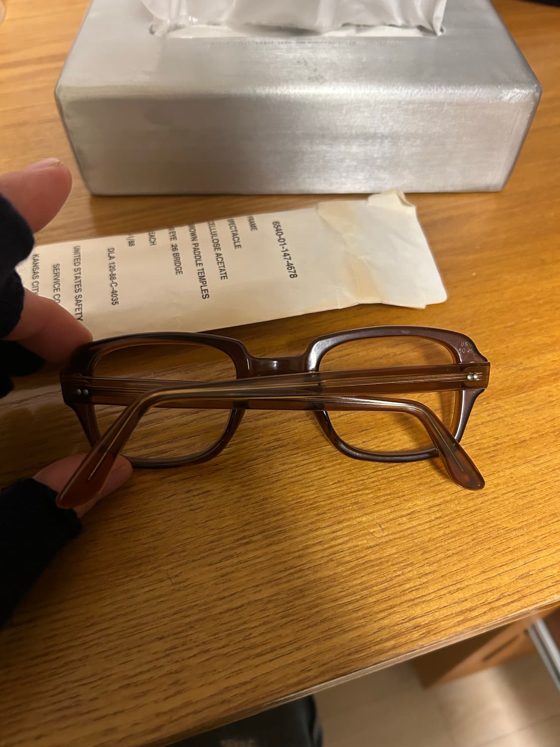 50-26) Uss 미군 미제 안경 상품이미지4