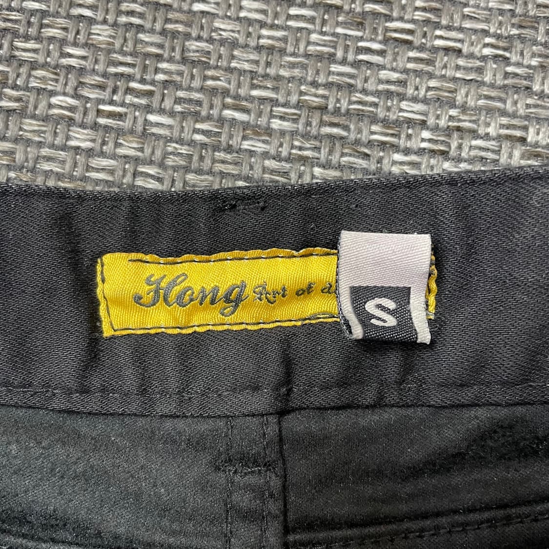 (30) 빈티지 흑청 워싱 데님 미니스커트 S 상품이미지5