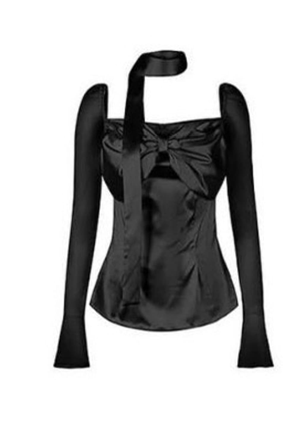 힐다 X 고희 콜라보 스완 블라우스 상품이미지1