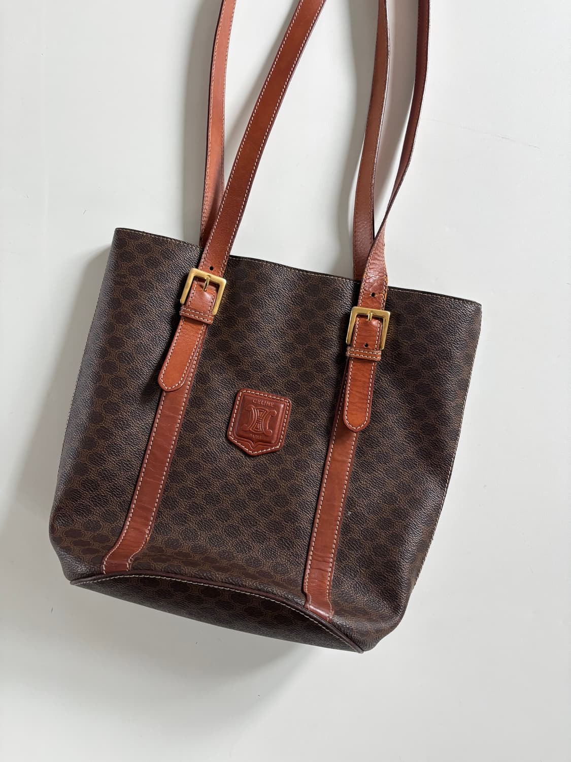 CELINE 셀린느 마카담 코팅 캔버스 토트백 상품이미지3