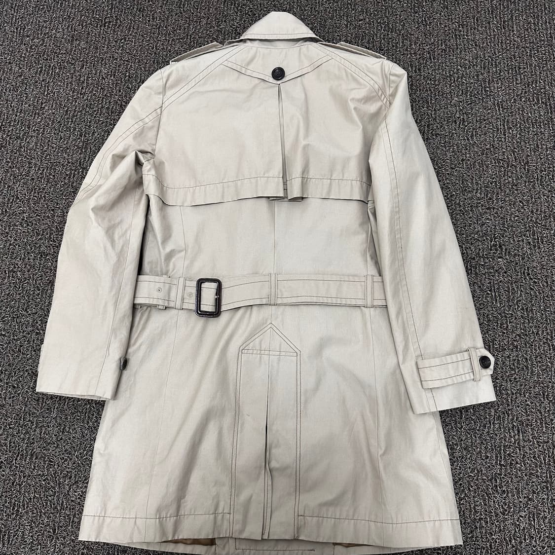 INTERMEZZO 인터메조 트렌치코트 아이보리 100(L) 상품이미지4