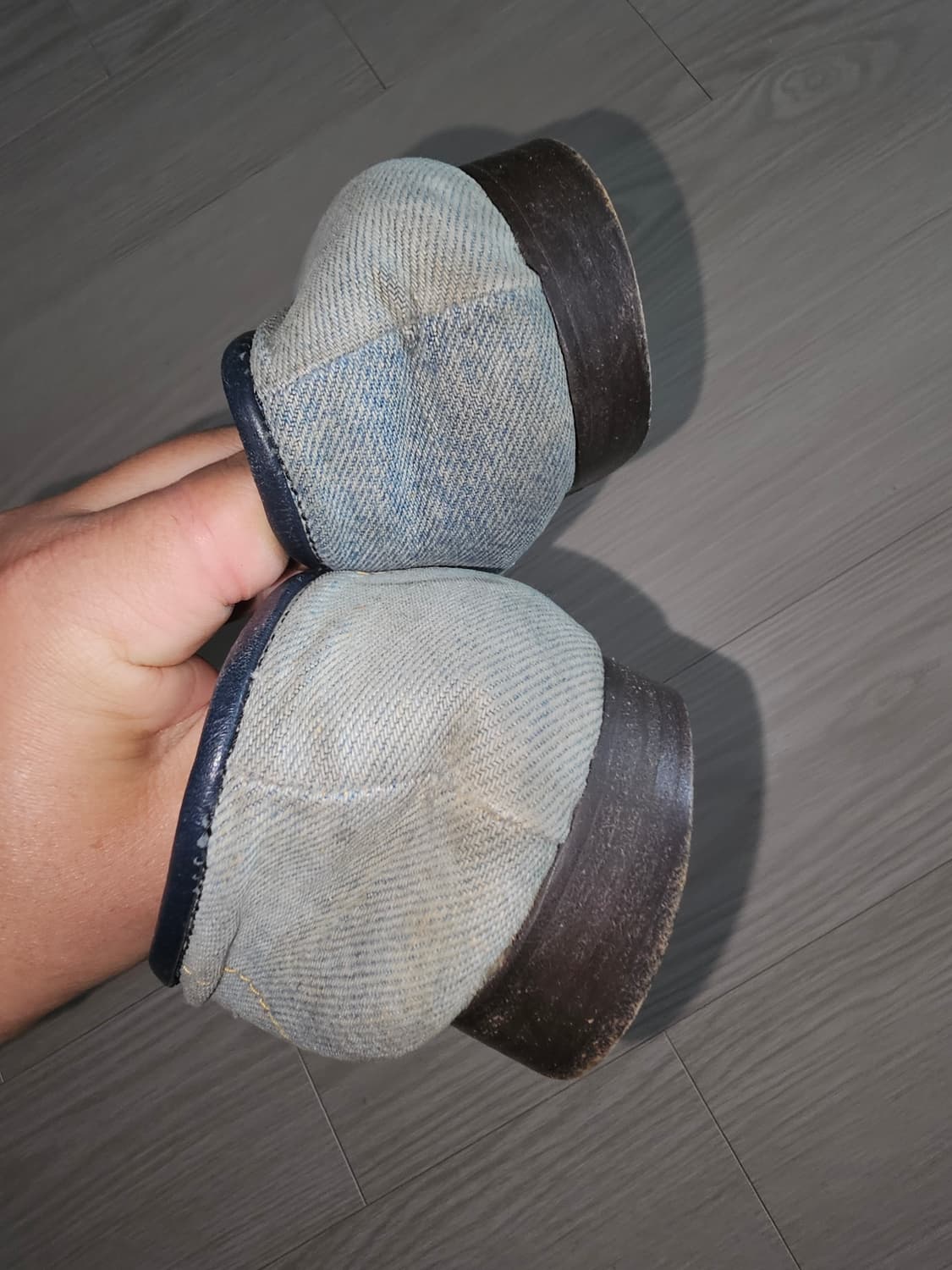 돌체앤가바나 데님 로퍼 구두 상품이미지5