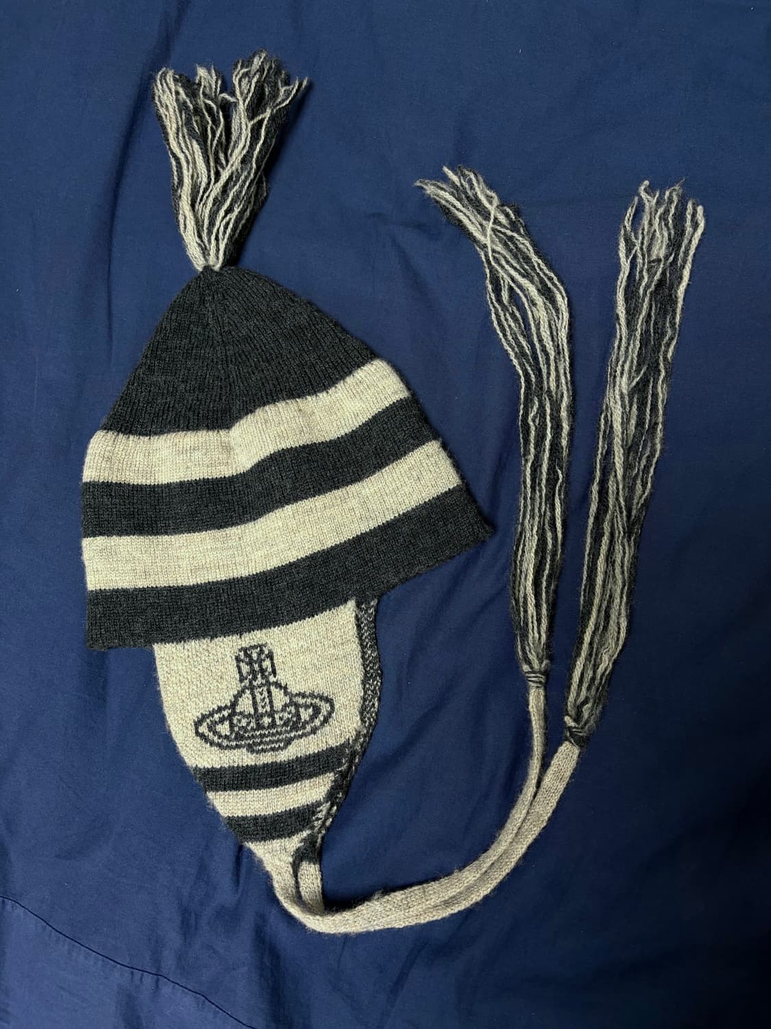 비비안웨스트우드 이어플랩 비니 모자 빈티지 나나 신이치 펑크 상품이미지1