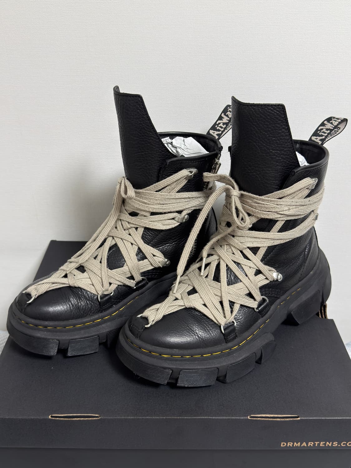 릭오웬스 닥터마틴 1460 dmxl megalace 상품이미지1