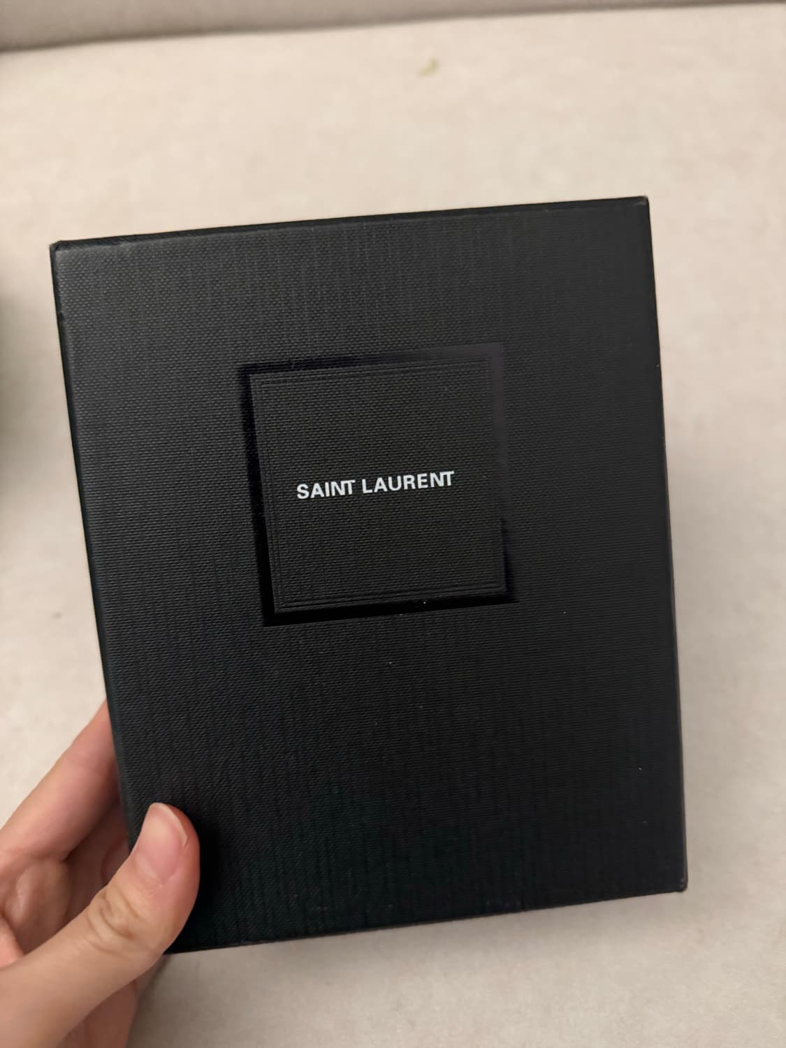 생로랑 반지갑 마틀라세 블랙 정품 새상품 상품이미지6
