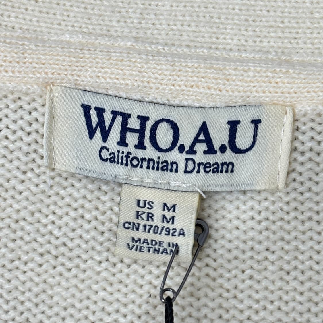 후아유 니트 가디건 상품이미지3