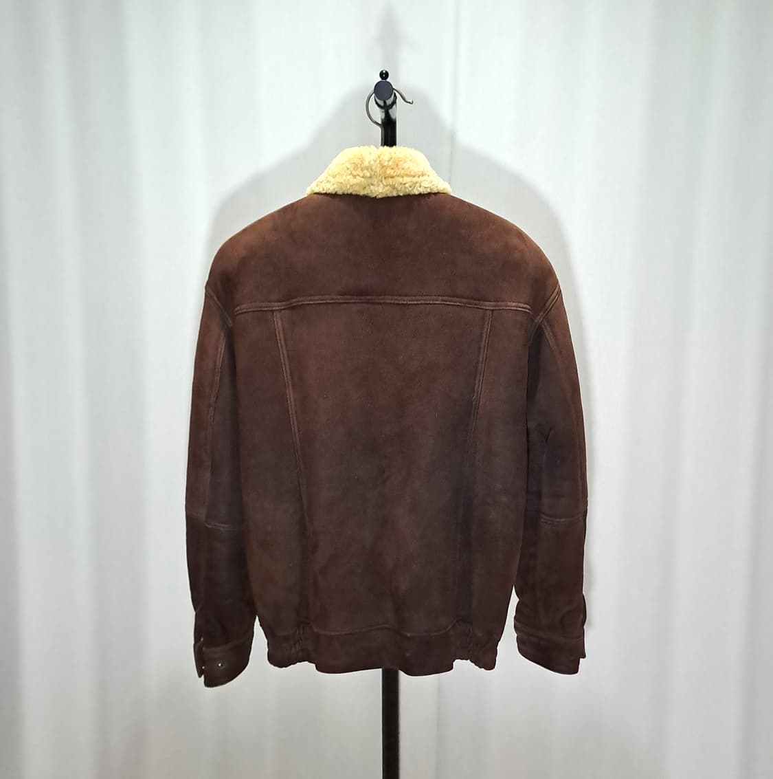 (택포) 진도 양가죽 양털 범버 자켓 105 B374 상품이미지4