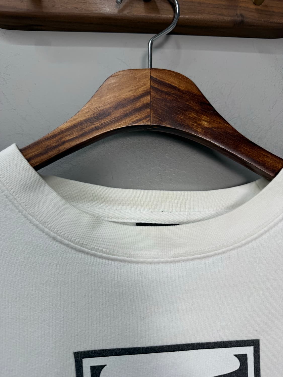 오베이 빅페이스로고 화이트 맨투맨 H1426 상품이미지9