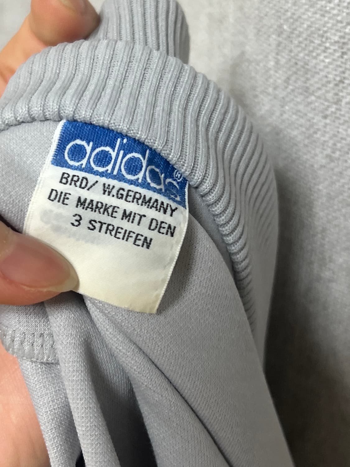 아디다스 80s 서독 트랙탑 져지 그레이 상품이미지7