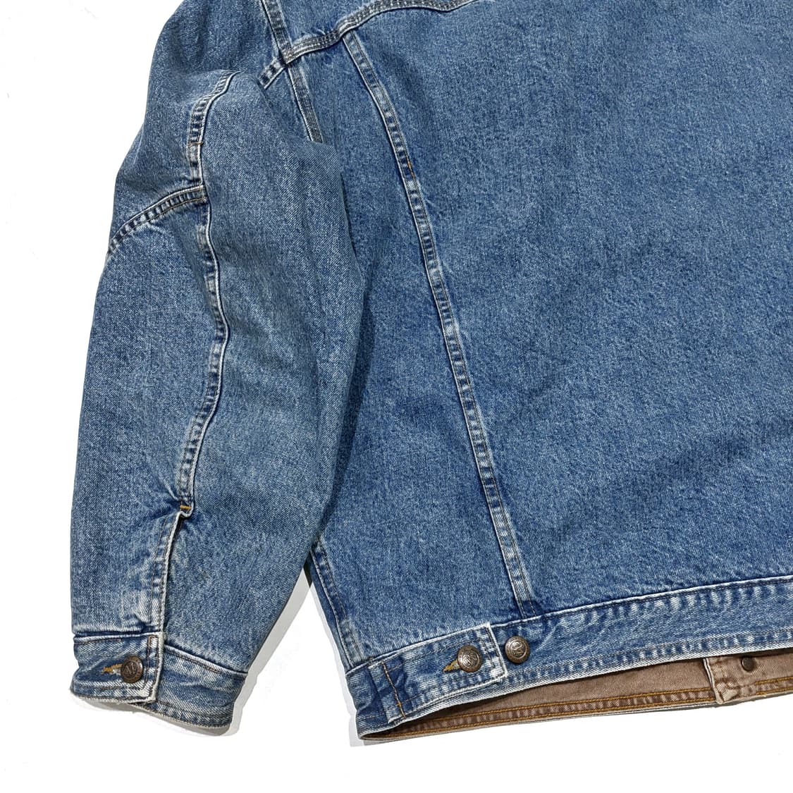 말보로 클래식 데님 자켓 italy made L (105) 울 라이닝 상품이미지6