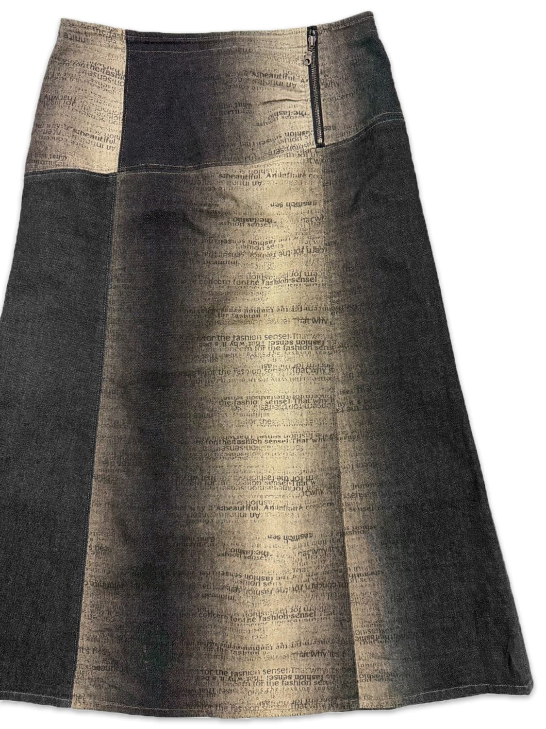 빈티지 JIZZO 레터링 롱 스커트 상품이미지2