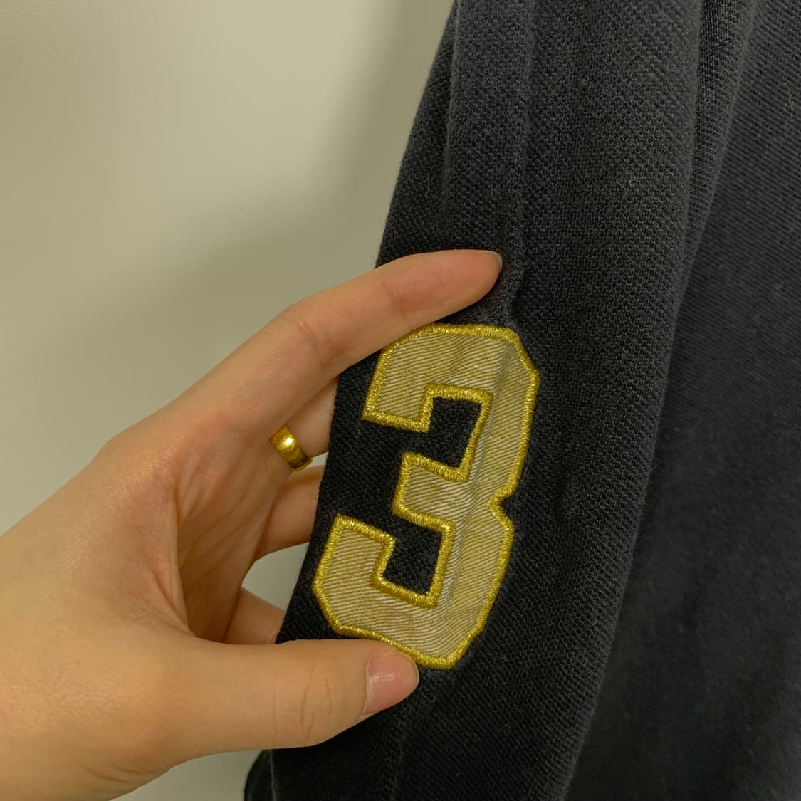 폴로 랄프로렌 빅포니 블랙 긴팔 카라 티셔츠 상품이미지4