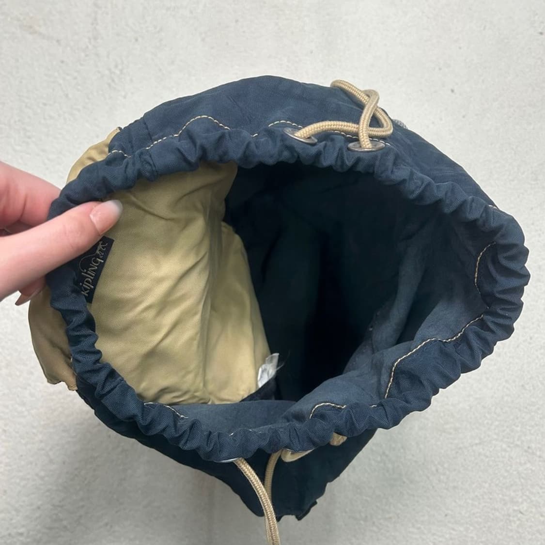 키플링 투포켓 스티치 청록색 복도리 백팩 상품이미지5