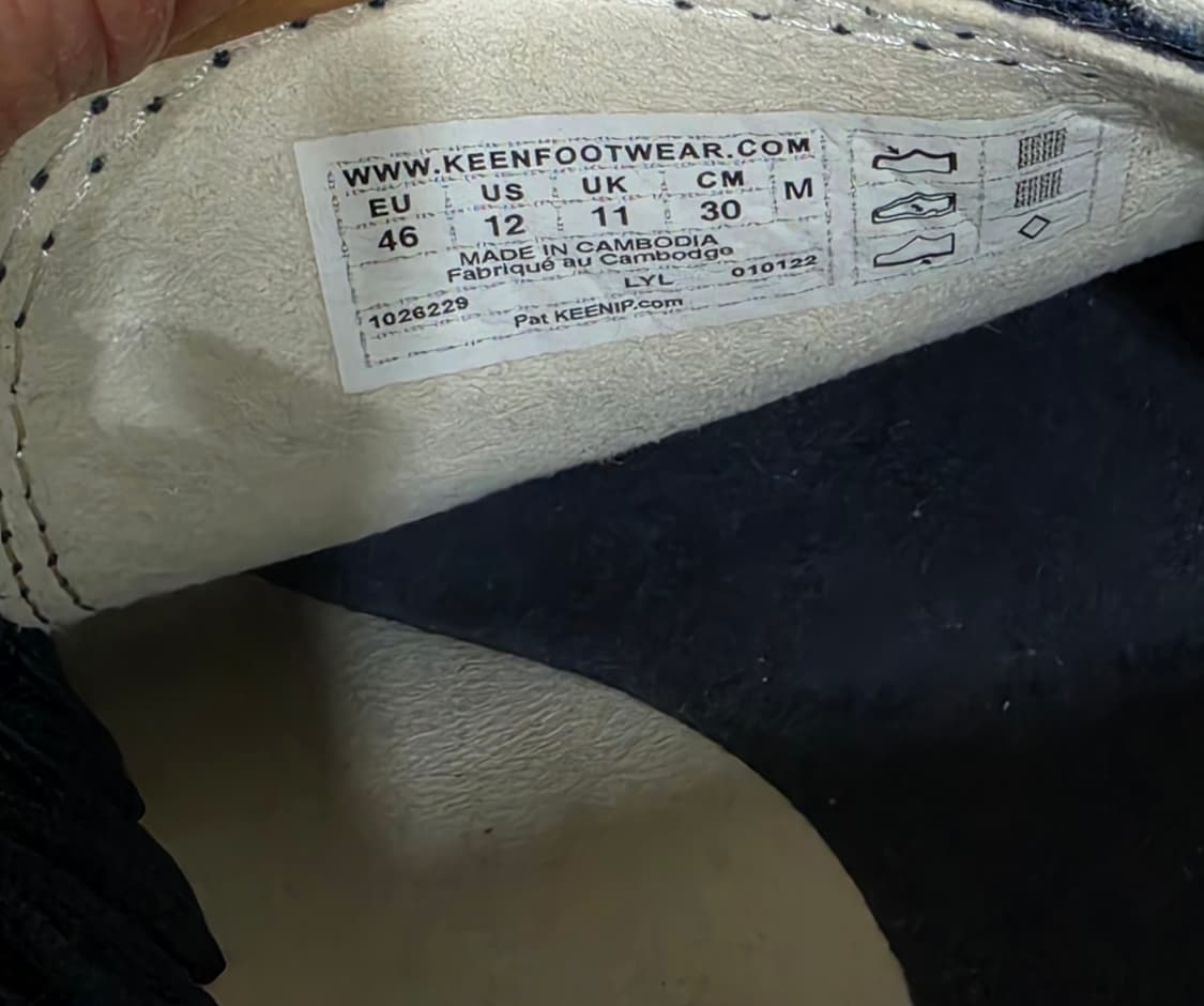 KEEN 킨 유니크 샌들 블루 300 상품이미지8