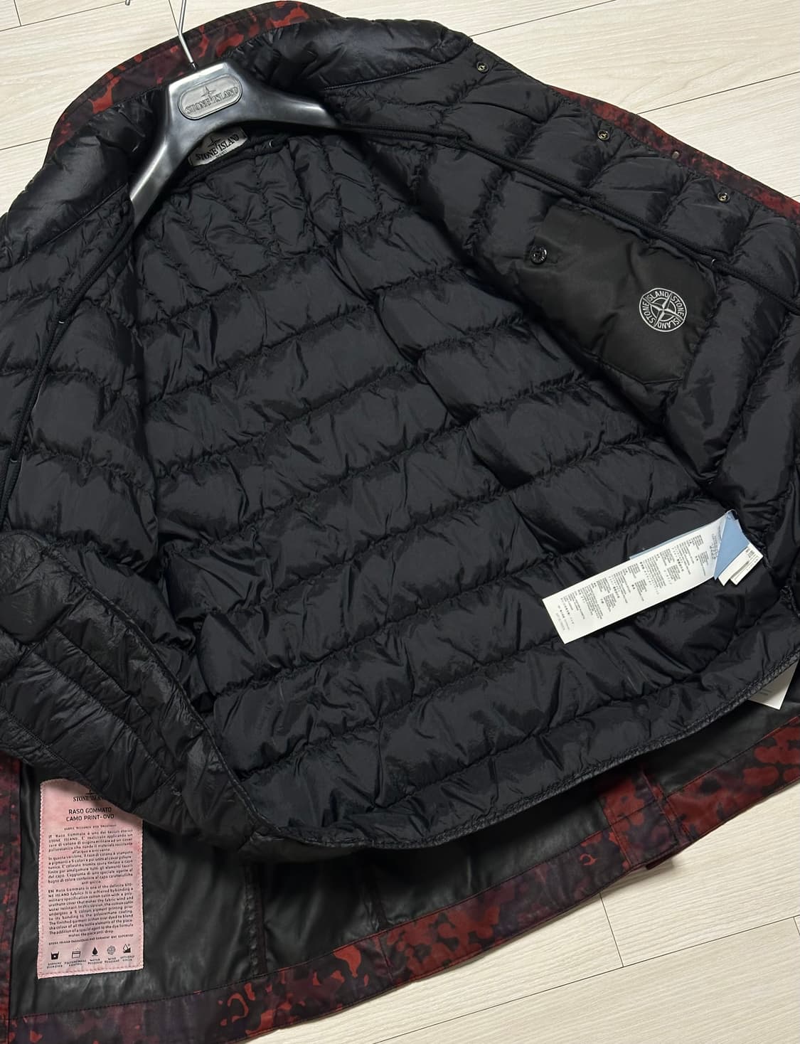 스톤아일랜드 라소고마토 카모 ovd 점퍼 L(105) 국내판 상품이미지4