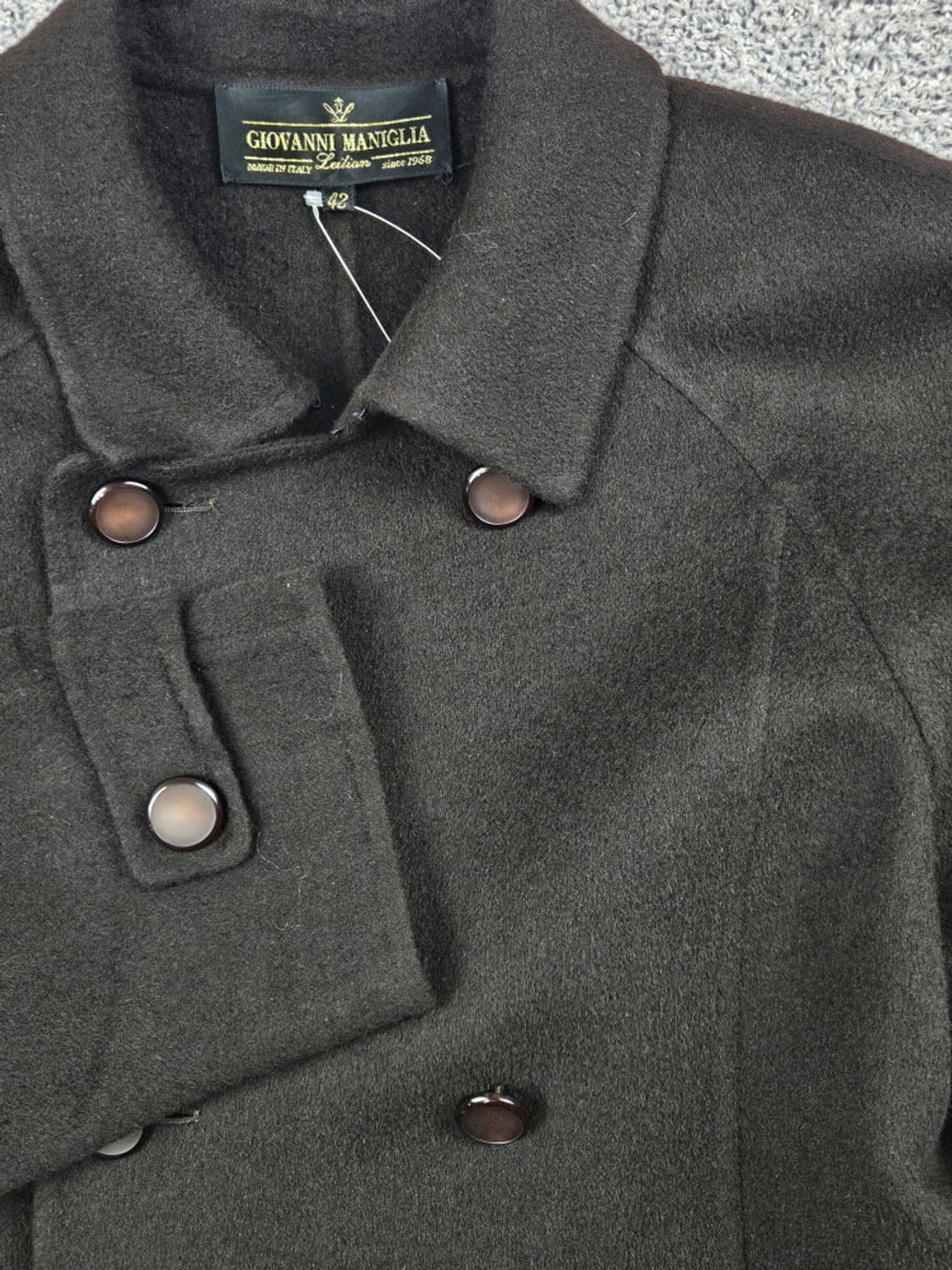 GIOVANNI MANIGLIA 로로피아나울앙고라 코트(42)/10343 상품이미지6