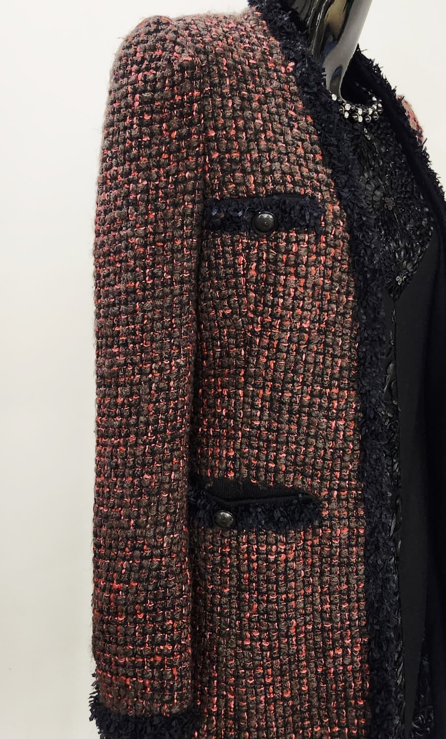 베네통 트위드 자켓 상품이미지5