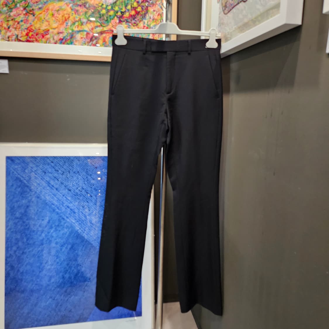 디올 X스캇 자수로고 부츠컷 와이드 한정 팬츠 상품이미지2