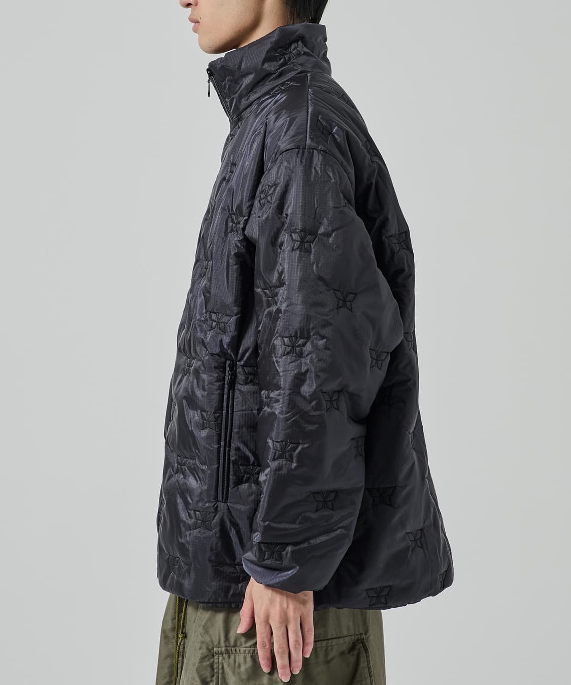 [L,XL]니들스 25fw 파피용 퀄팅 자켓/블랙 상품이미지2