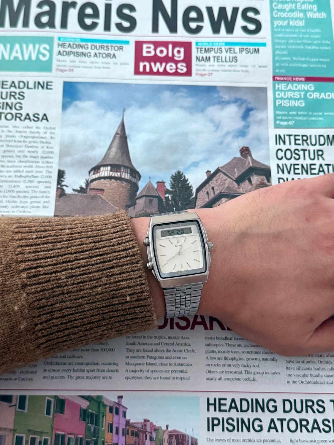 Seiko 세이코 쿼츠 SilverWave 아니디지 1982 상품이미지7