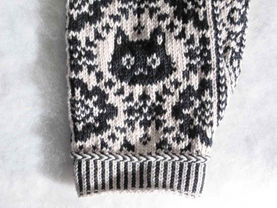 일본인 어머니 핸드메이드 네코짱장갑 상품이미지3