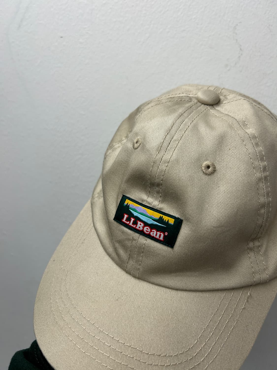 LLBean 엘엘빈 베이지 코튼 볼캡 상품이미지3