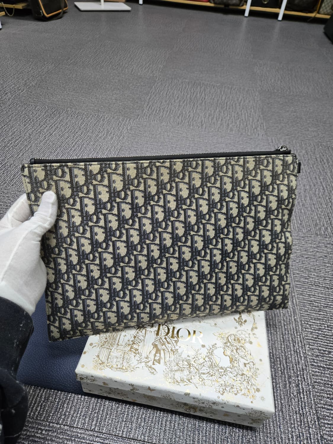 [특가][정품] 디올 오블리크 클러치백 A4 상품이미지2