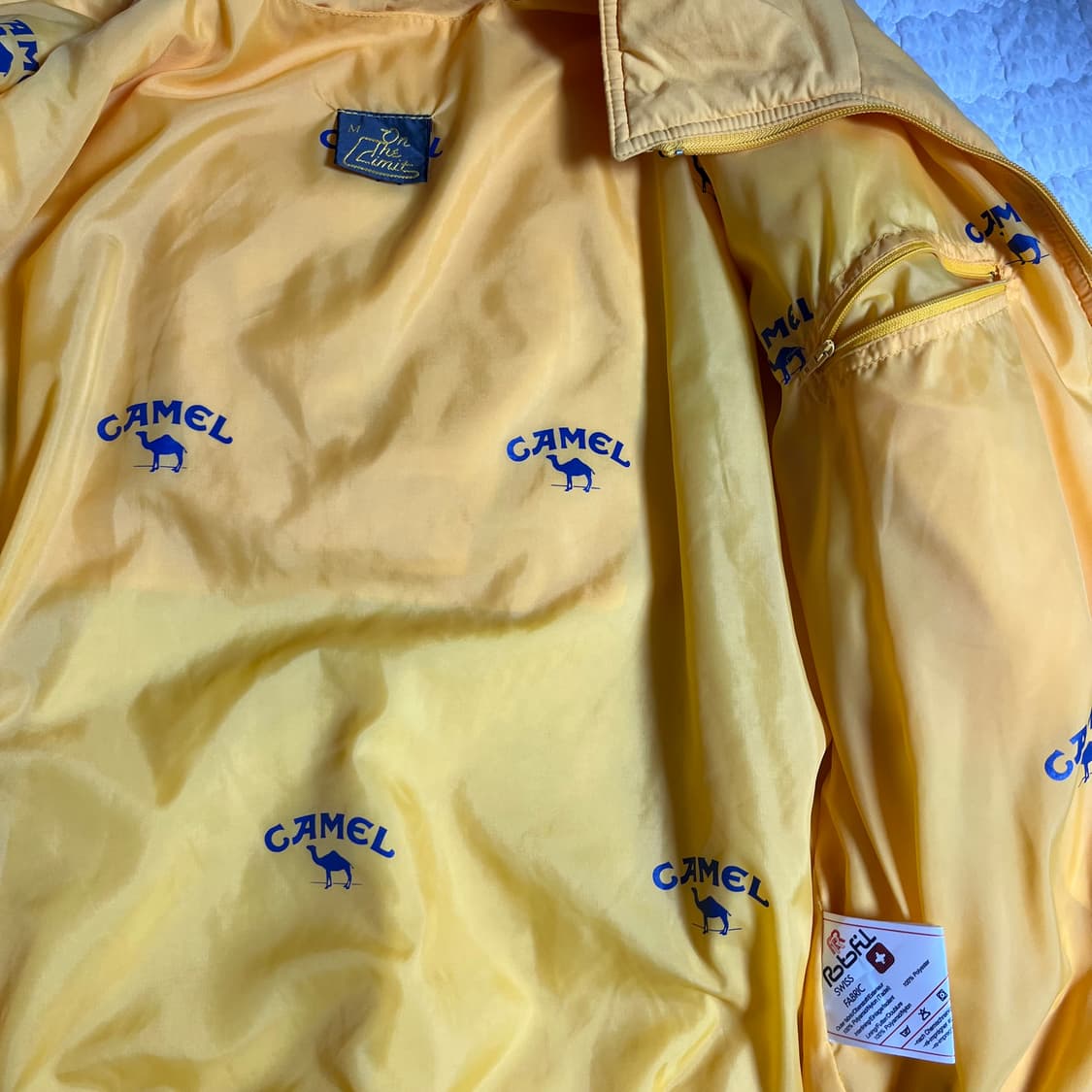 1989 F1 Camel Team Lotus Honda 레이싱 자켓 상품이미지7