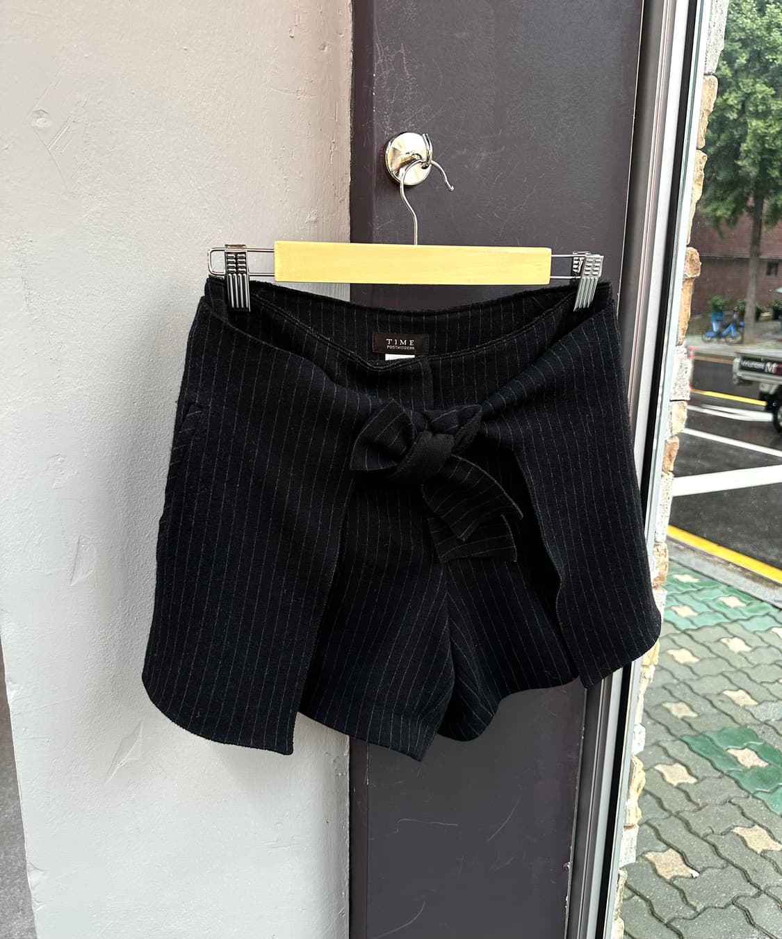 64/ 타임 웨스트로프 스트라이프 울 팬츠 상품이미지2