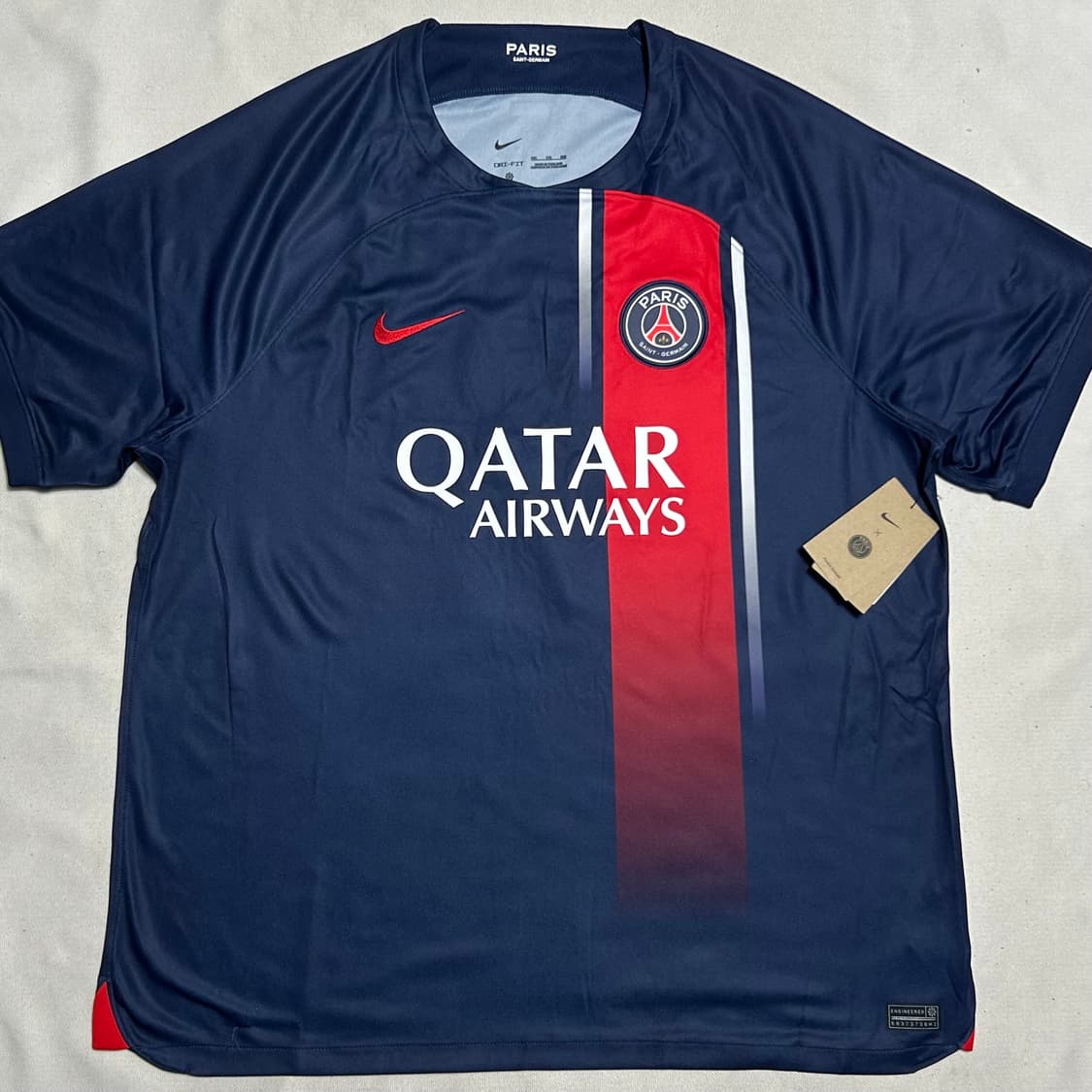 🫶🏻새상품 나이키 파리생제르망 23-24시즌 No.7 음바페 유니폼 상품이미지3