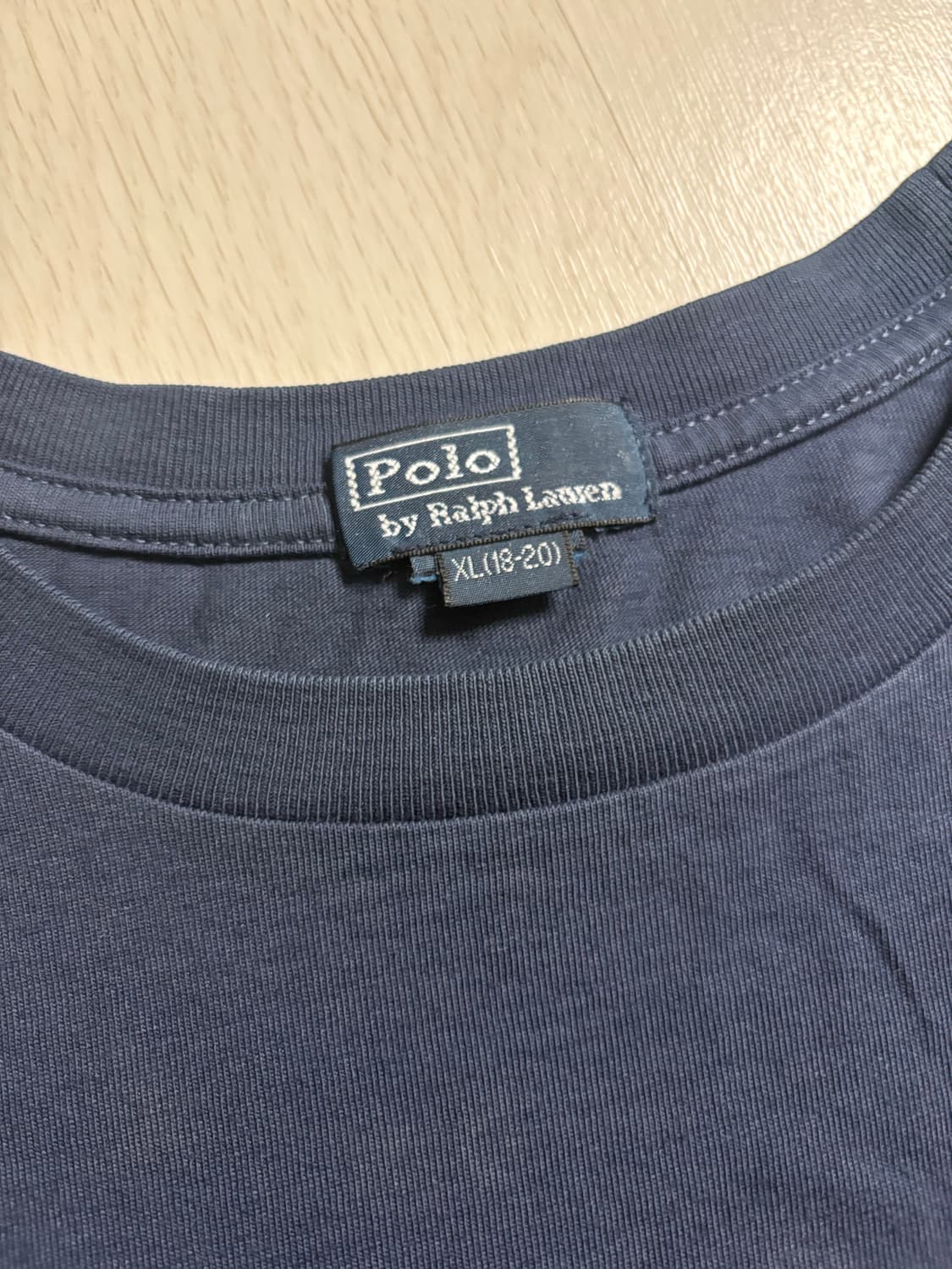 폴로 랄프로렌 빅포니 USA 패치 롱슬리브 네이비 상품이미지2