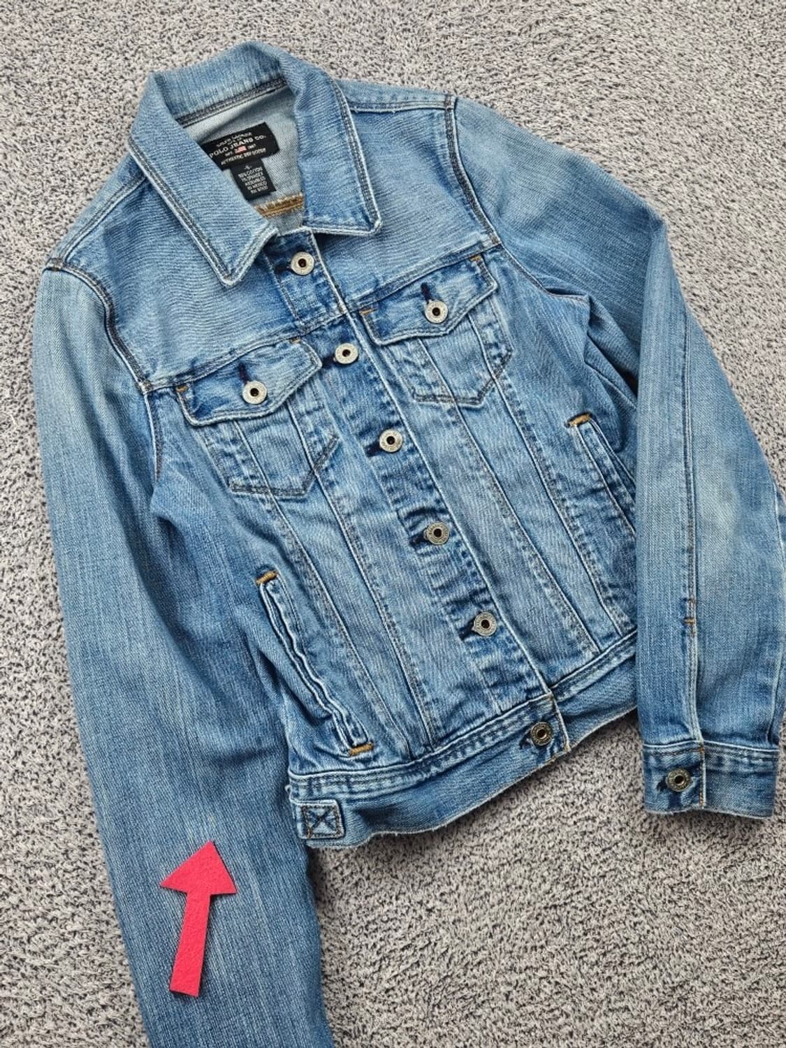 폴로 진스 컴퍼니 데님 트러커 자켓 ( S ) / 11709 상품이미지4