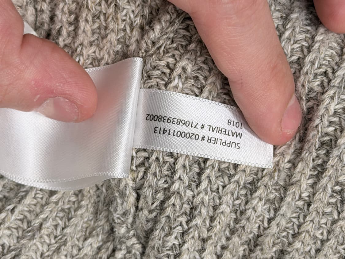 정품 랄프로렌 숄카라 남자 가디건 (신세계 본점 도장 ㅇ) 상품이미지8