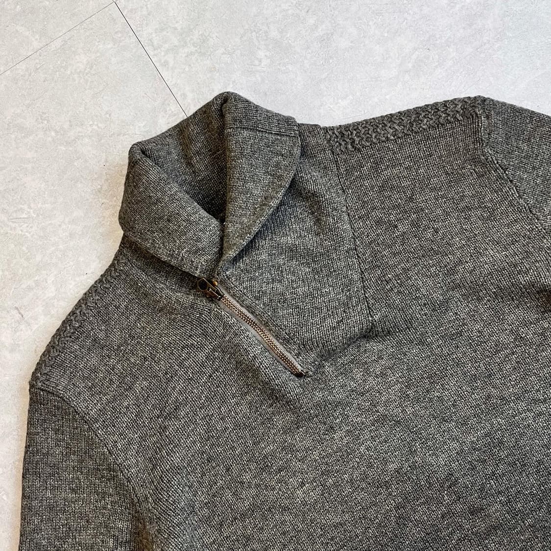 폴로랄프로렌 램스울 숄카라 니트 상품이미지3