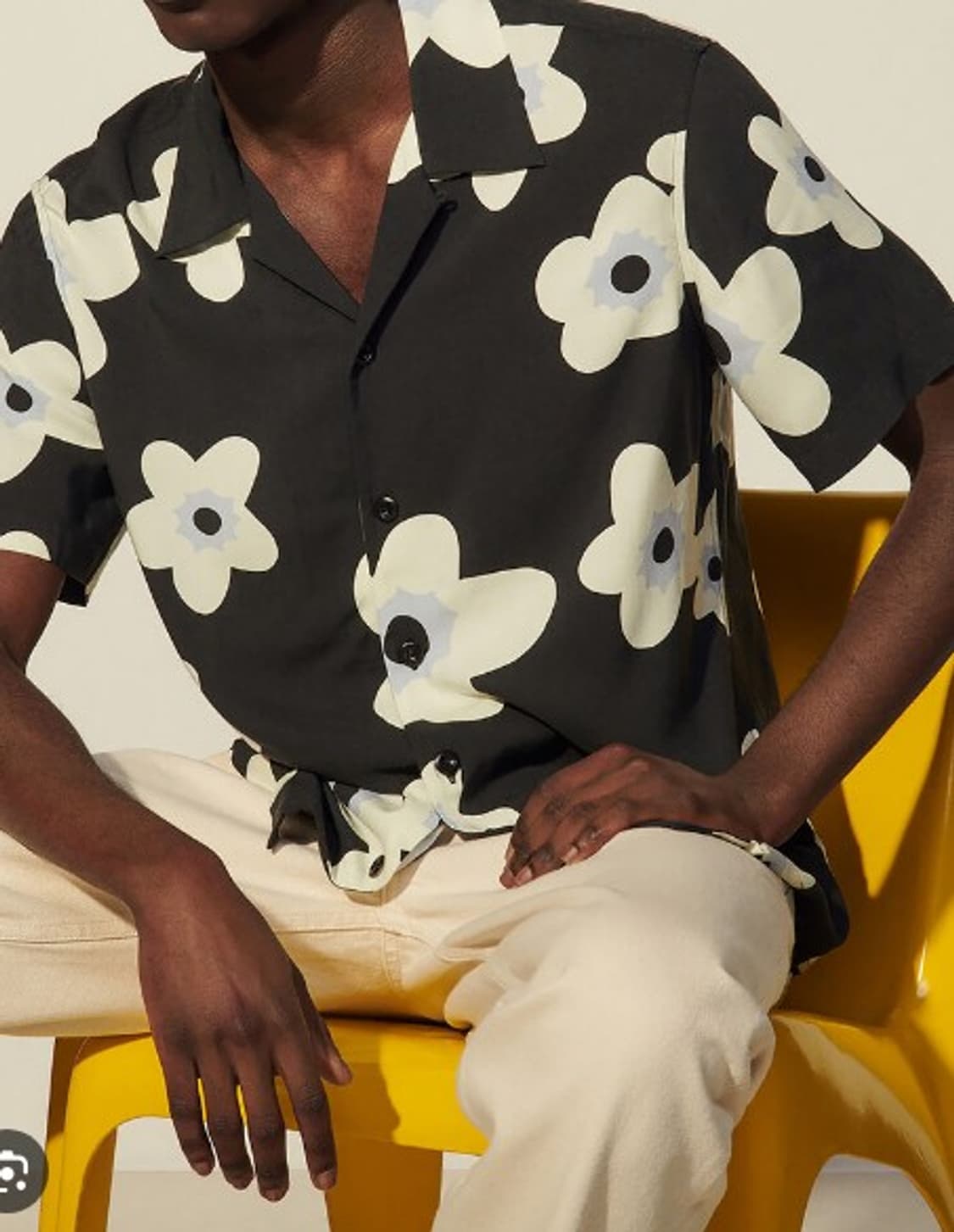 산드로 옴므 블룸 플로럴 반팔셔츠  상품이미지9