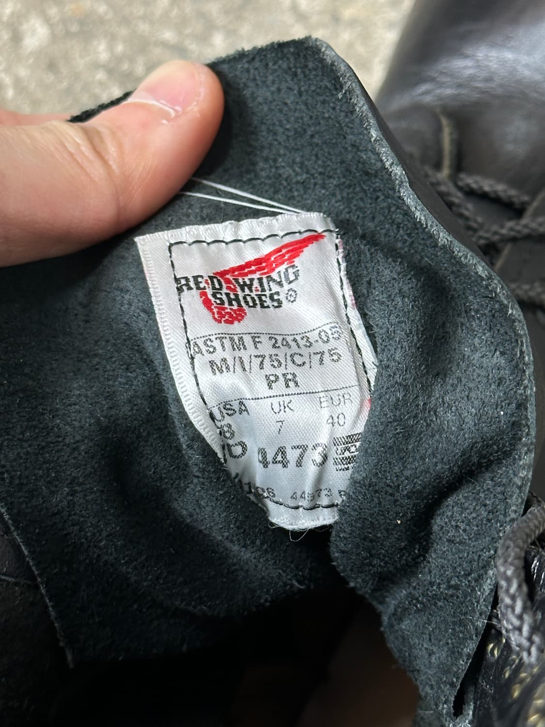 00's OG USA Made 레드윙 4473 파이어파이터 오스틴버틀러 상품이미지10