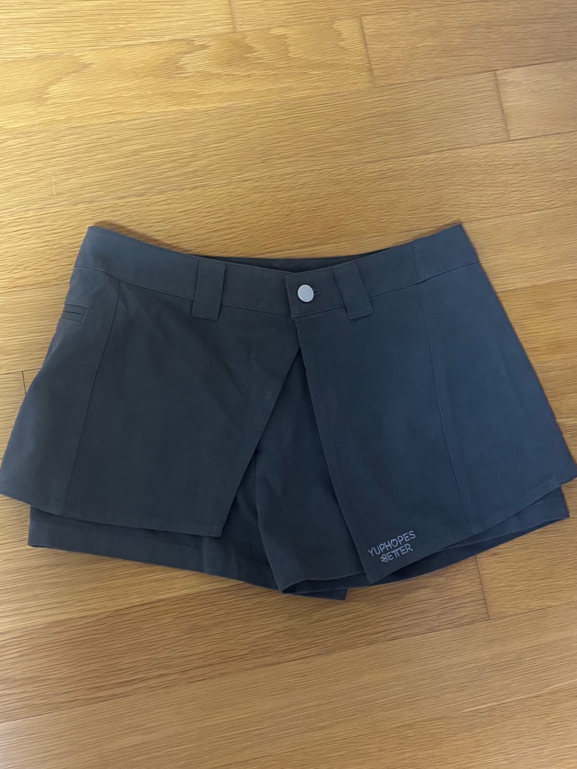 YUPH 유프 투피스 치마바지 그레이 스커트 상품이미지1