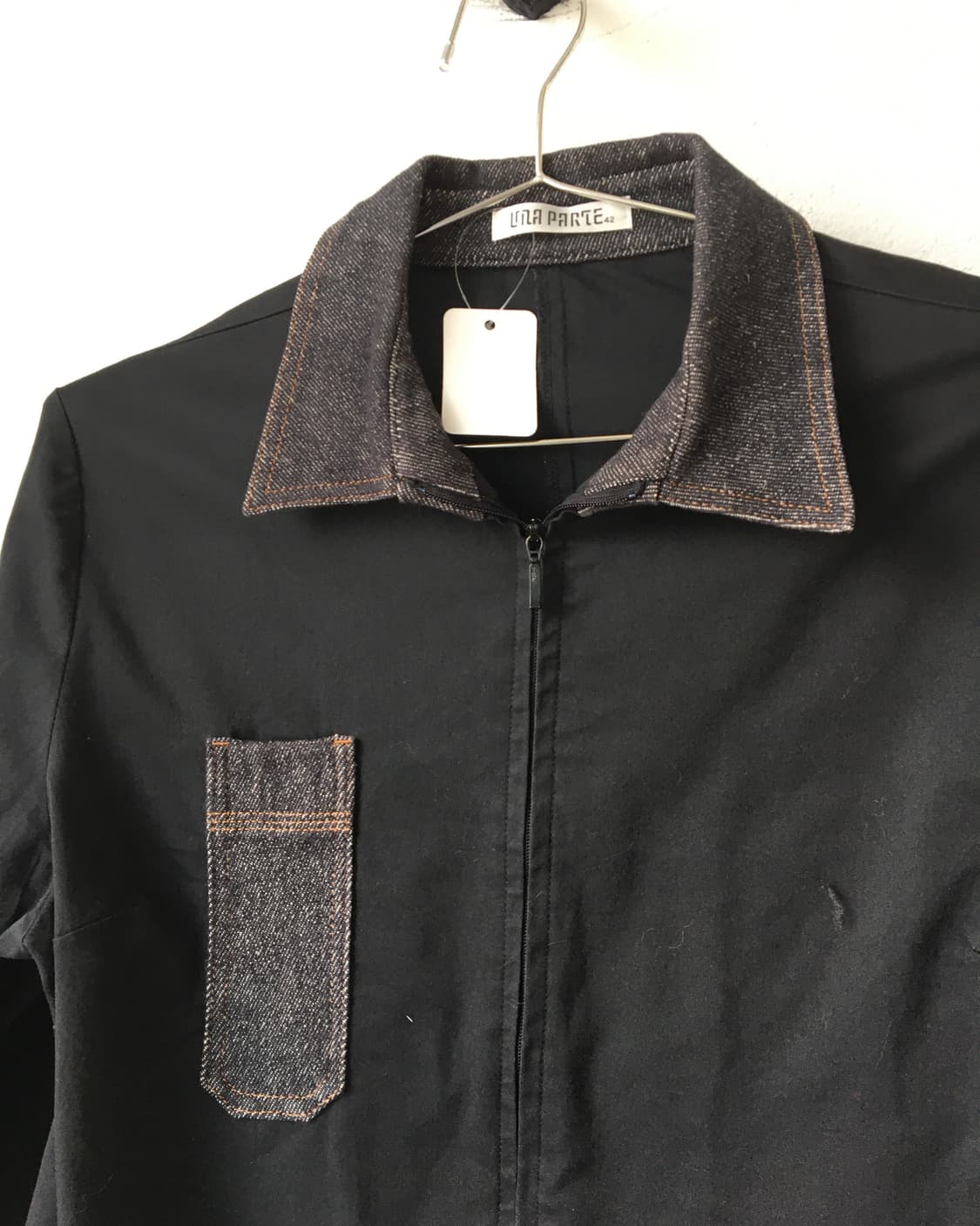 Collar point shirt zip up 상품이미지4