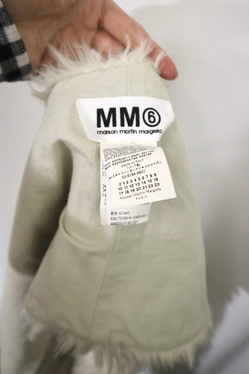 MM6 Maison Margiela fur muffler 상품이미지3