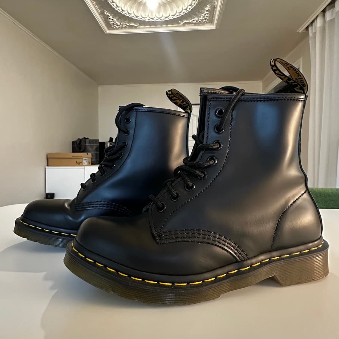 닥터마틴 1460 8홀 스무스 블랙 250 상품이미지2