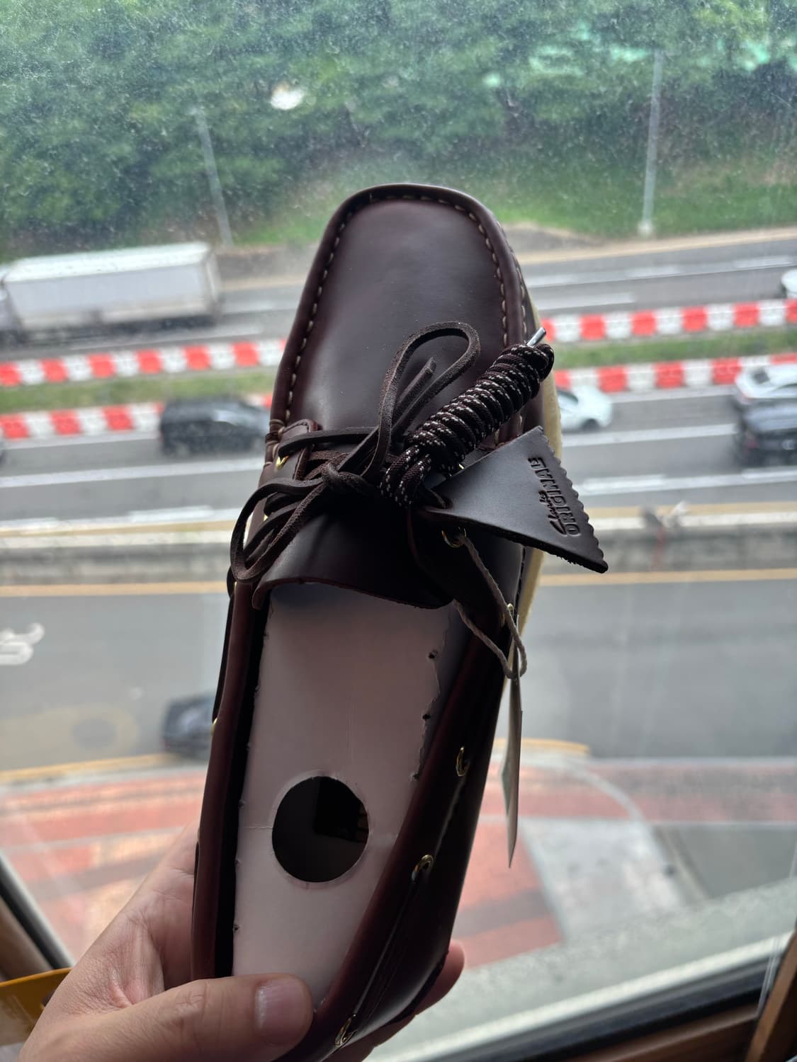 클락스 오리지널 Godney 보트슈즈 Tan 색상 US9.5 상품이미지2