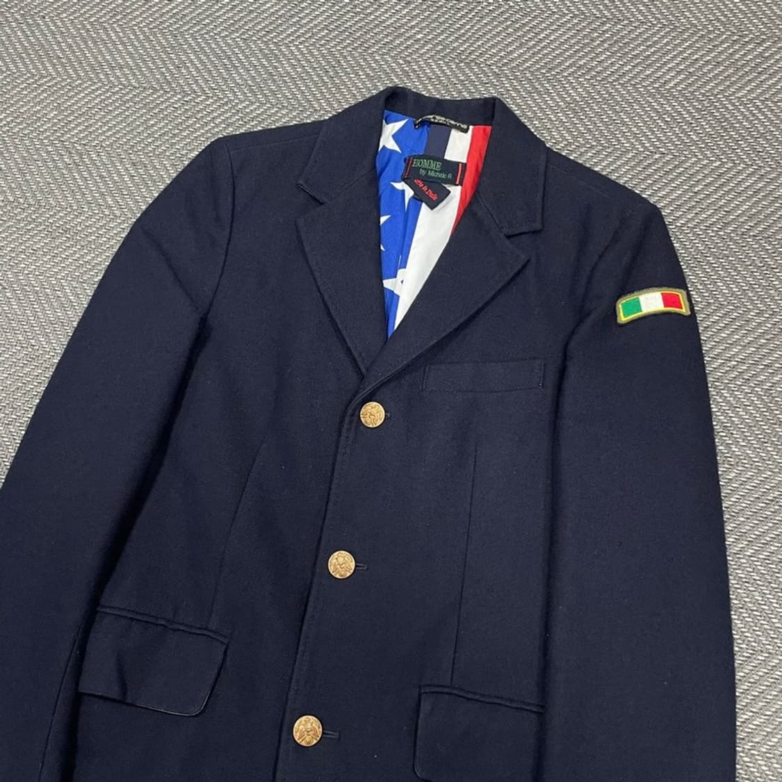 10꼬르소꼬모 금장 버튼 모직 코트 v0224 상품이미지3