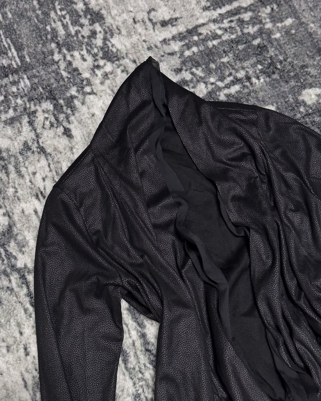 {Hiroko Koshino} Asymmetric Cardigan 상품이미지7