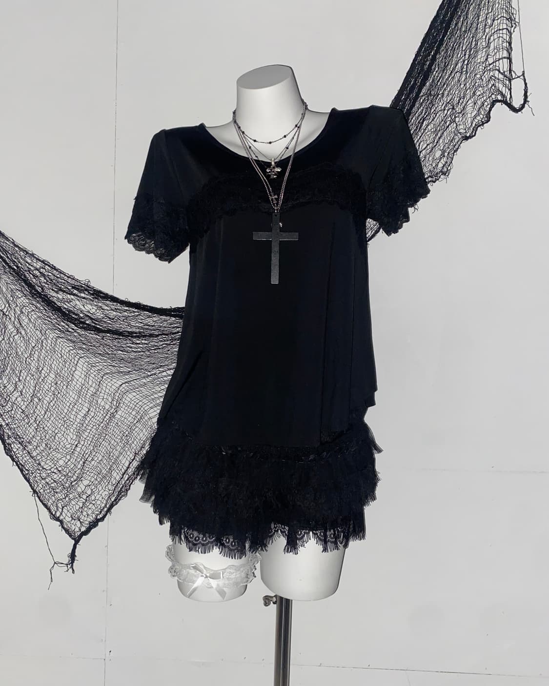 ꒰ঌ 핑키앤다이안 고딕 고스 세트 ໒꒱ 상품이미지1