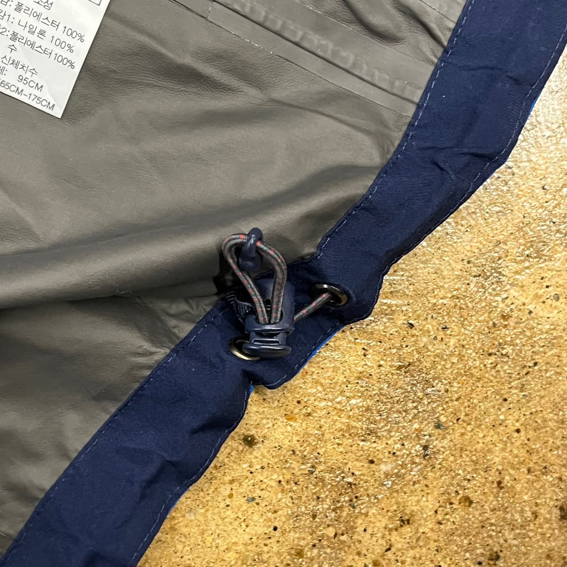 [정품/M] 노스페이스 블루 네이비 바람막이 자켓 b10 상품이미지7