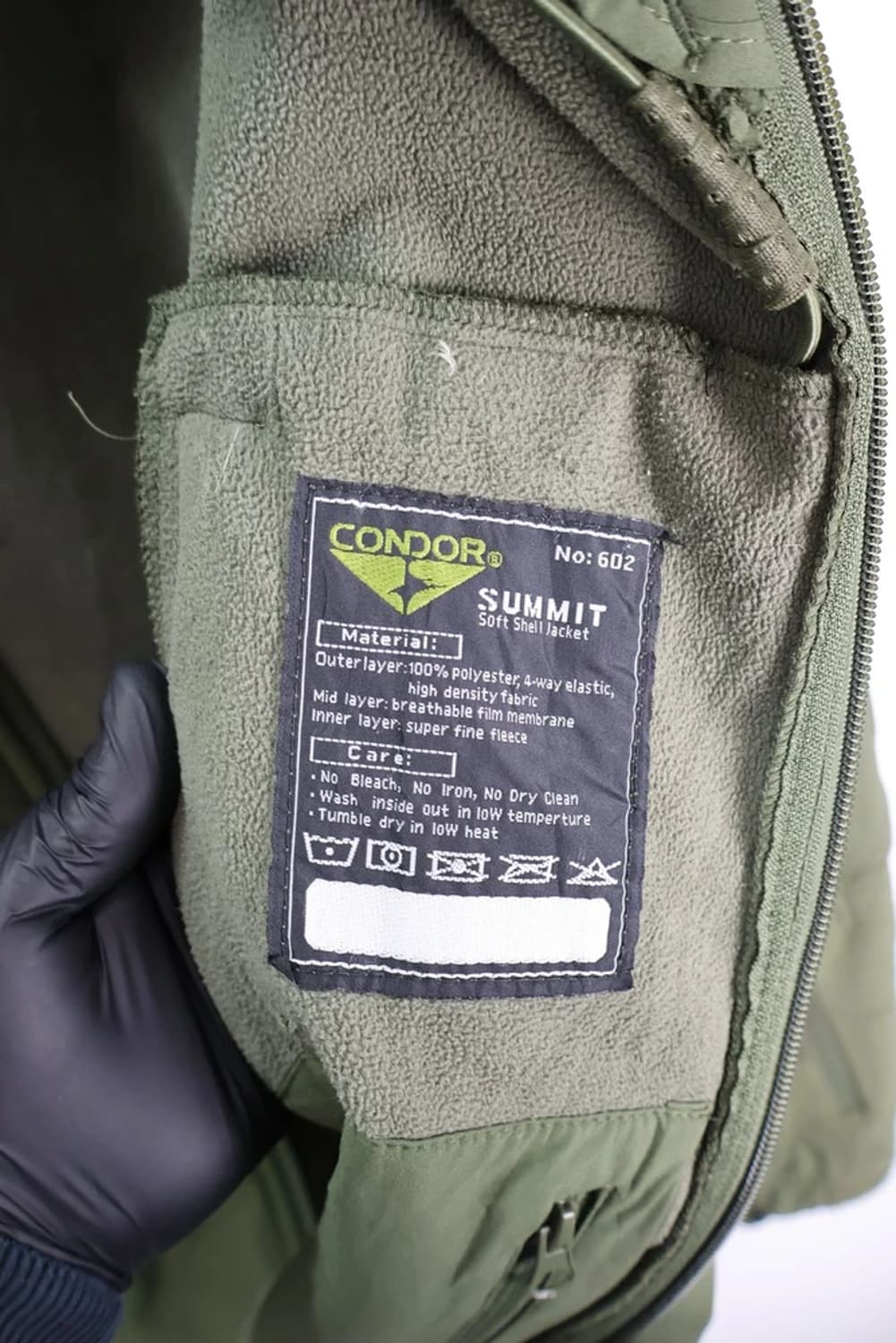 콘도르 SUMMIT 602 소프트쉘 자켓 상품이미지8