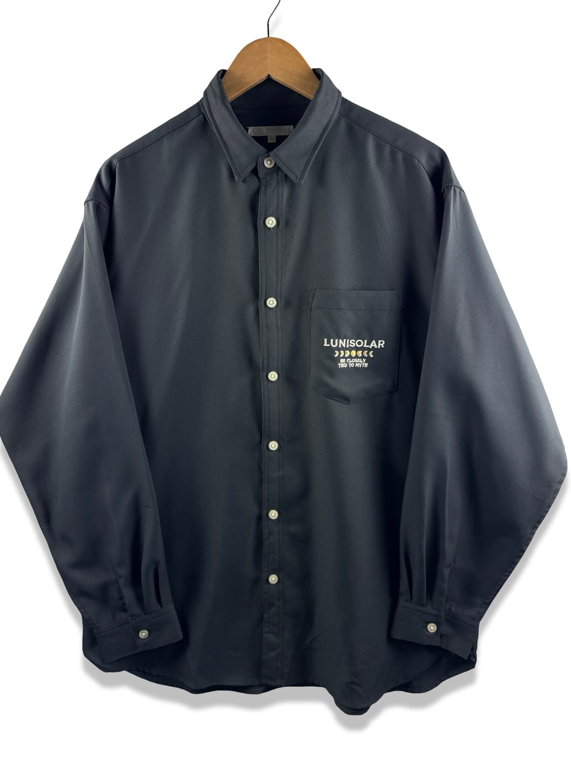 JPN LUNISOLAR 자수 그래픽 오버셔츠2697 상품이미지2