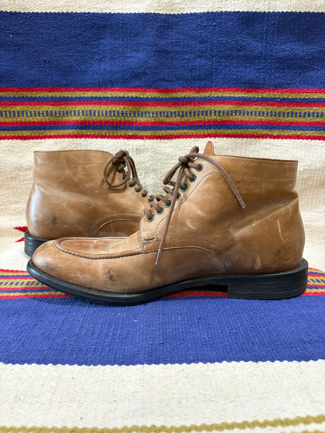 알프레도 바니스터 레이스업 탱커 부츠 상품이미지2